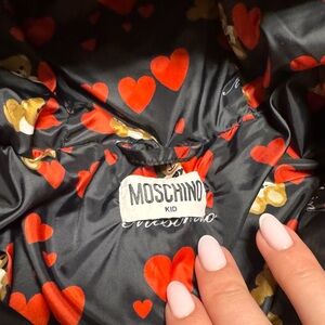 Moschino Kids Red Puffer Jacket